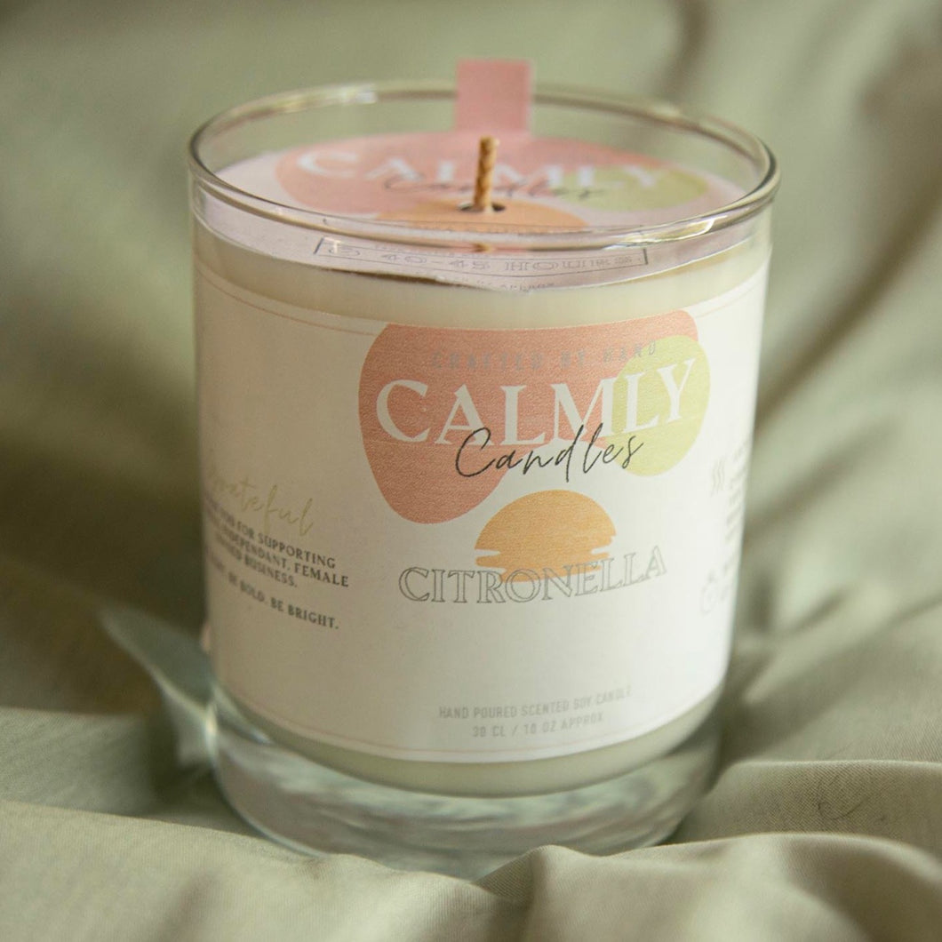 Citronella Essential Oil Candle